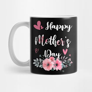 Mother's Day 2024 Cute Floral For Women Mom Grandma Mug